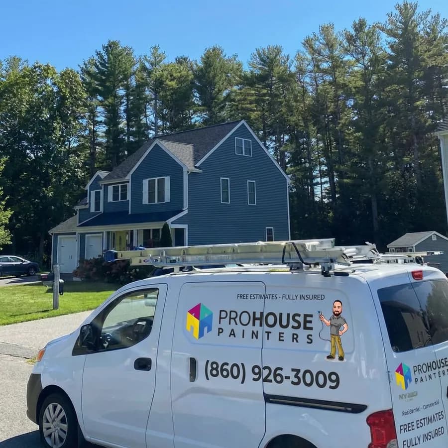 Pro House Painters & Home Improvement service van