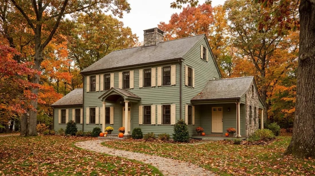 Exterior Paint Colors for New England Colonials, Capes & Farmhouses